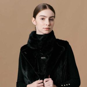 [정가 99,000원][유로모피]블랙그라마 니팅 머플러