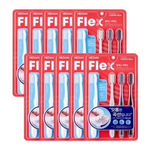 [메디안]메디안 플렉스 이펙션 칫솔 4입 x10_14611768_587943
