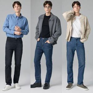 [뱅뱅][뱅뱅]25FW 남성 가을 라이크라 스트레이트 데님3종_638102