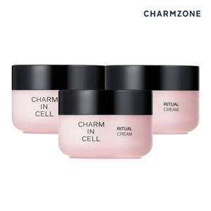 참존 참인셀 리추얼 크림 안티에이징 리프팅 케어 50ml 3개