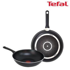 [테팔] 디퓨전 블랙 프라이팬 30cm+멀티팬 28cm
