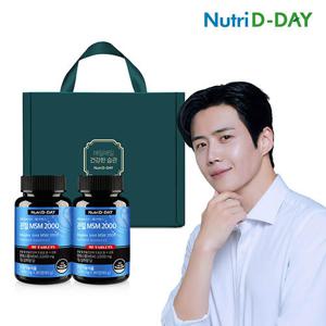 [뉴트리디데이] 메가렉스 관절 MSM 2000 90정 2개입 선물세트