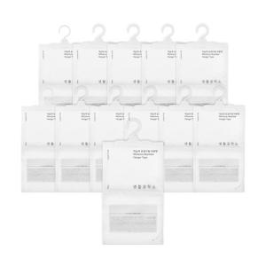 [생활공작소][★비밀특가★] 제습제 옷걸이형 대용량 200g x 12개  (습기제거/곰팡이방지)