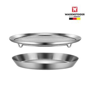 [WAGENSTEIGER] 바겐슈타이거 스텐 메쉬 트레이 2종세트(트레이18cm+채반19cm)