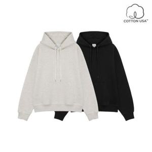 [노멀쉐이크]LAINE USA코튼 오버핏 봄 무지 후드티 NSSTT0323_NMS