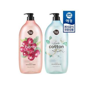 [샤워메이트]샤워메이트 내추럴 바디워시 1.2kg x2개