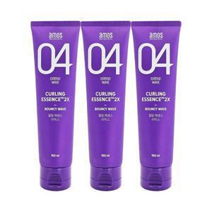 [아모스][amos] 아모스 프로페셔널 헤어 컬링 에센스 2X 150ml 3개