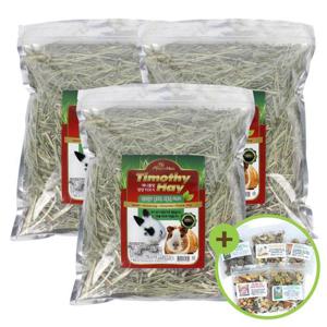 티모시 건초 450g x 3개 친칠라 토끼 고영양 건초사료