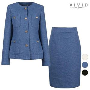 갤러리아_VIVID SET 여성 이브 봄가을 정장자켓+스커트 세트