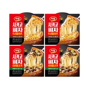 [하림] 하림 시카고리치불고기 385g+트리플치즈 365g 각2팩