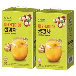 갤러리아_다농원 마카다미아 생강차 50T X 2개