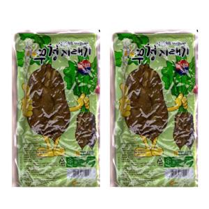 부드럽게 삶은 국내산 무청시래기 1kgX3팩