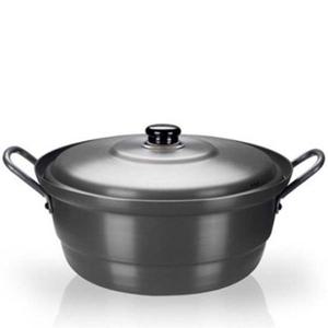 국솥 경질 냄비 찜솥 찜냄비 튀김 곰솥 뚜껑있음 50cm (WCCAE73)
