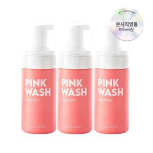 ★20%즉할+10%적립★[질경이] 퍼퓸 여성청결제 핑크 자몽 폼 워시 100ml x3개