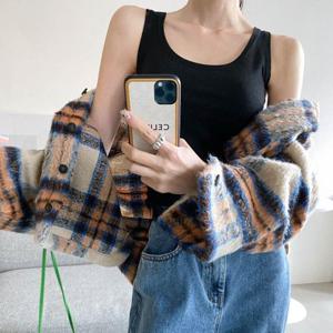 여자 기본 쫄티 민소매 나시 모달 스판 티셔츠