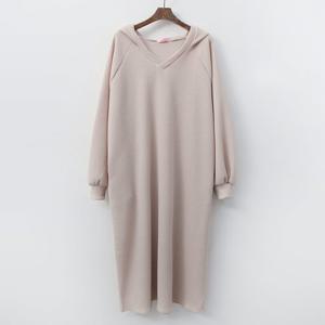 아이우먼 데일리와플롱원피스 GRE806M209 빅사이즈