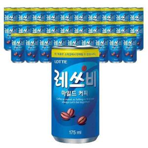 갤러리아_롯데칠성 레쓰비 마일드 175ml(업소용) x 60캔