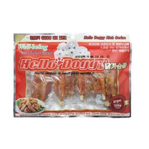 [XBJII5K8_48]헬로도기 닭갈비 300g 강아지간식 강아지츄르
