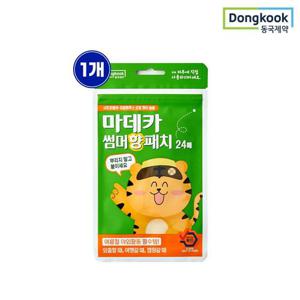 동국제약 마데카 썸머 벌레기피 향 패치 24매 1개