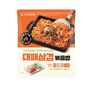 아워홈 대패삼겹볶음밥(2인분) 420g x2개