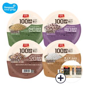 동원 양반100밥 130g 36개 (찰진밥/현미밥/흑미밥/오미밥)+들기름김 증정