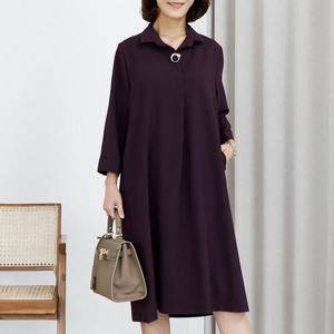 [데드라](99size)코닐반오픈원피스(브로치SET) OPA4002_DO