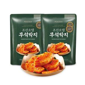 [피코크][피코크] 조선호텔 무석박지 2kg (1kg2팩)