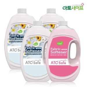 아토세이프 섬유유연제 파우더 2.5L 3개+핑크로즈 2.5L 1개