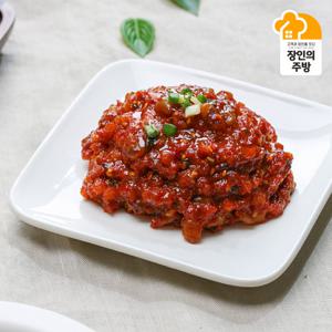 [장인의주방]항아리반찬 비빔낙지젓1kg+비빔오징어1kg
