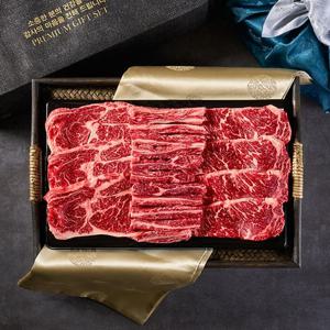 [냉장][청자골한우리]1등급 특3호 구이세트 1kg(등심500g+채끝300g+갈비200g)한우선물세트