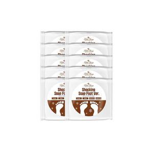[라벨영]쇼킹솝풋버전 100g 10개/발고민전용 발비누 대나무목초액함유
