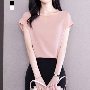 [퀸이즈] 도스트 데일리 캡 소매 블라우스