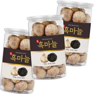 [굿소일] 쫀득한 발효 숙성 통 흑마늘 영양 1500g