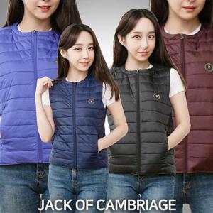[JACK OF CAMBRIDGE]  여성경량패딩조끼 011