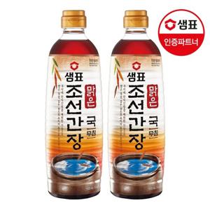 [샘표] 맑은 조선간장 930ml X 2팩