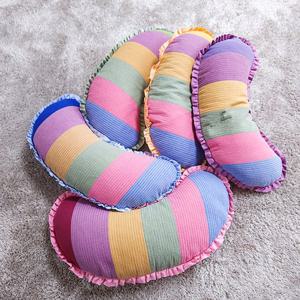 제이오마켓 누빔 반달 소 메밀베개 바이올렛