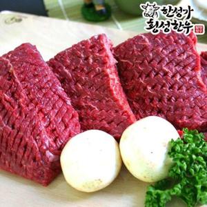 갤러리아_[한성가횡성한우]정품 횡성한우 1+등급 산적용 500g