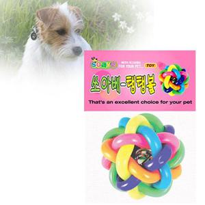 토이볼 애견 동물 방울 반려견 장난감 탱탱볼 1P 대