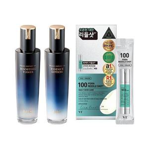[AHC]AHC 기초 엑스퍼트 토너 130ml + 로션 130ml + 브이티 PDRN 리들샷 100 앰플파우치 10매