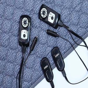 E한일 DC 탄소온열매트12V 캠핑 차박 130X185 딥블루 분리난방