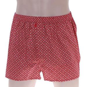 갤러리아_[비비안][남]클로버프린트 순면 트렁크팬티(TP9860/RED)