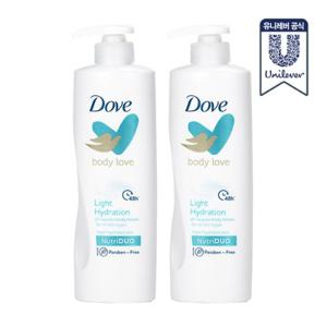 도브 바디 러브 로션 400ml x 2개