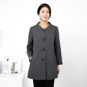 엄마옷 라운드 하프 자켓 JK515232 중년여성의류/60대/70대/마담/빅사이즈/할머니옷