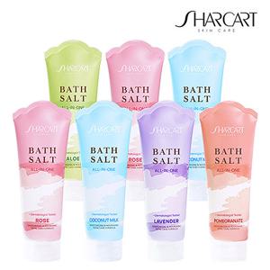 [샤카트/7] 올인원 베쓰솔트 7개(로즈1+라벤더1+석류1+알로에1+코코넛밀크1+랜덤2)