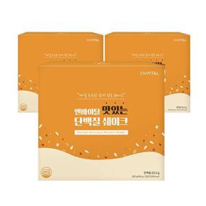 엔바이탈 맛있는 단백질 쉐이크 3박스(박스당 40g x 7포) 프로틴 초유