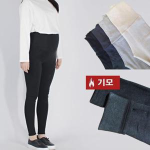 맘라인 겨울 임산부 레깅스 기모 국내생산 임부복 (WFGEXIS)