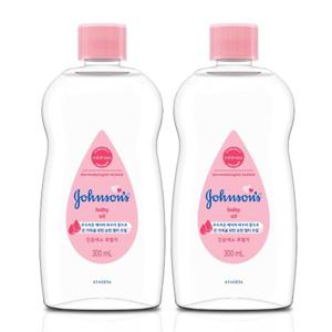 존슨즈 베이비 오일 300ml x 2개