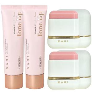 [홈쇼핑 동일] 가히 선스틱 썬스틱 캐비어 CV 씨브이 샤인핏 2개+선세럼 50ml 2개