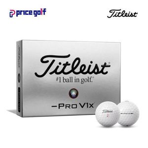 [타이틀리스트 정품] PRO V1X 레프트 대시 4피스 골프공 (화이트)..