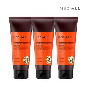 [메디올]MEDALL 모발영양 크림 트리트먼트 시트러스 200mlx3개